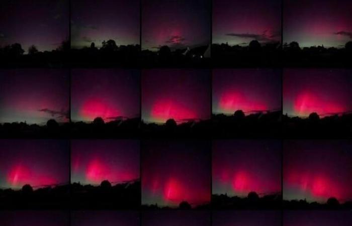 EN FOTOS. Rosas, rojos, verdes… El mágico espectáculo de la aurora boreal en Morbihan