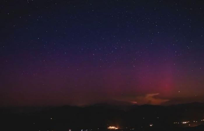 FOTOS – ¿Notaste estas auroras boreales en el cielo de la Riviera este jueves por la noche?