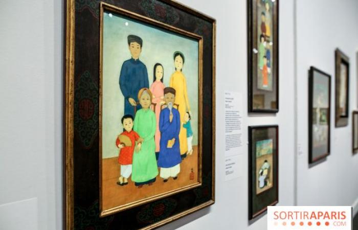 Los pioneros del arte moderno vietnamita en el Museo Cernuschi, fotos.