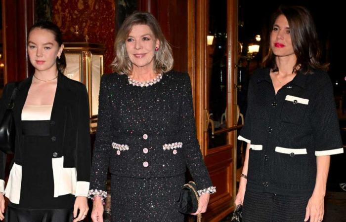 La princesa Carolina, Charlotte y Alexandra entregan los premios de la Fundación Príncipe Pierre