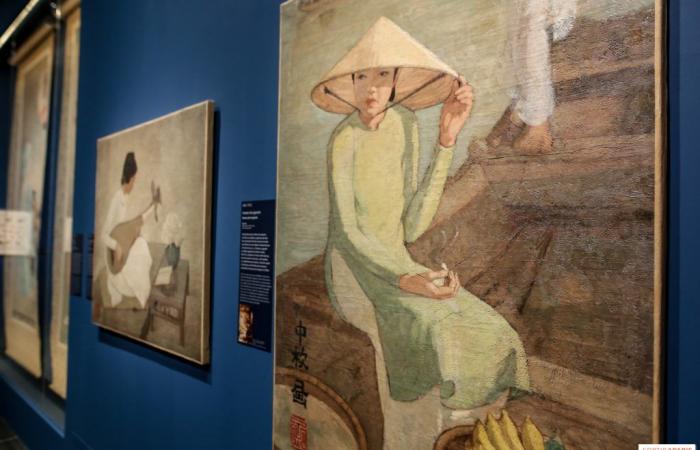 Los pioneros del arte moderno vietnamita en el Museo Cernuschi, fotos.