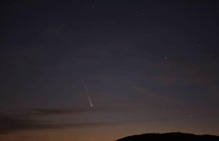 Lo que sabemos sobre el cometa Tsuchinshan-Atlas, que debería aparecer en el cielo este fin de semana