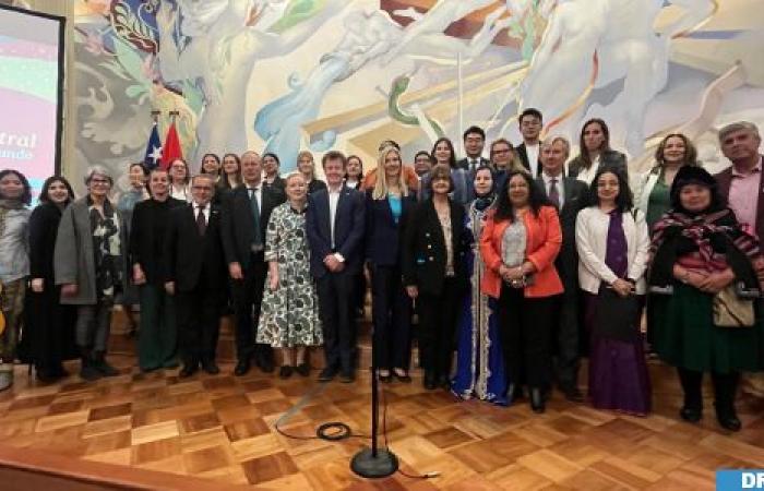 Recital poético multilingüe organizado por la Embajada de Marruecos en Chile en homenaje a Gabriela Mistral