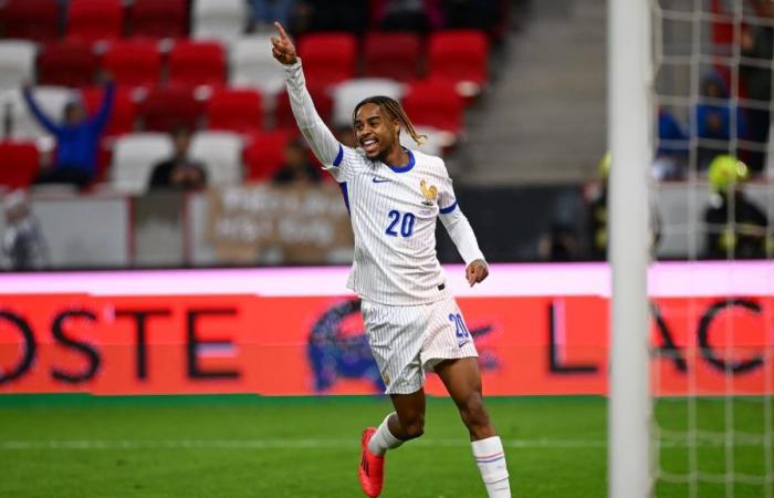 Barcola dedicó su gol a un niño enfermo