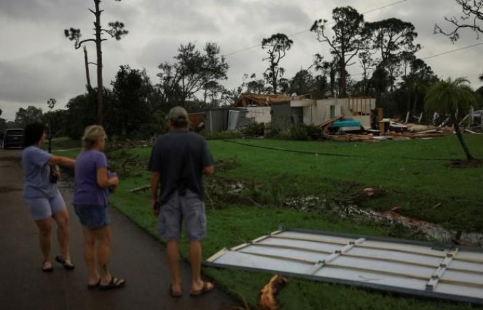 Florida conmocionada por el huracán Milton (fotos)