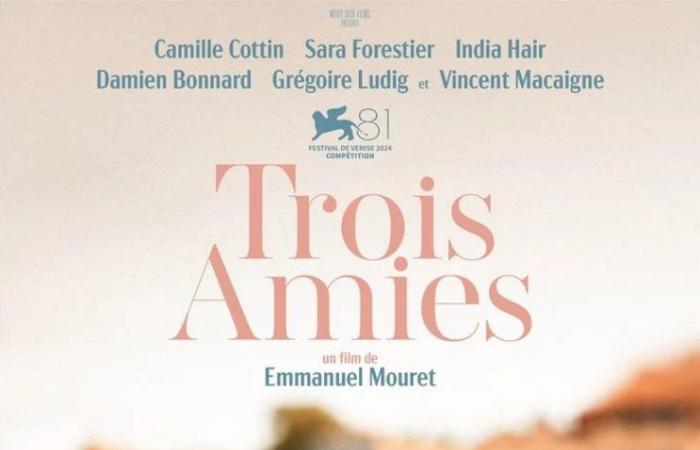 TRES AMIGOS de Emmanuel Mouret: la reseña de la película