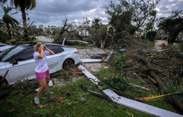 Florida conmocionada por el huracán Milton (fotos)