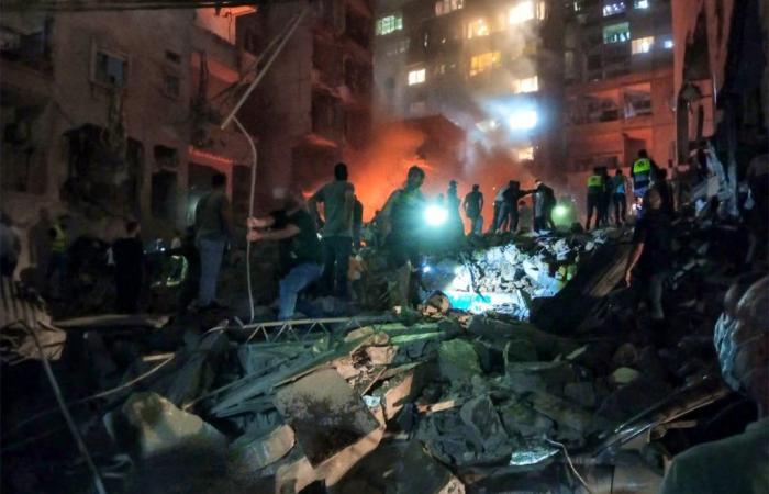 Ataques israelíes en Beirut matan al menos a 22 personas