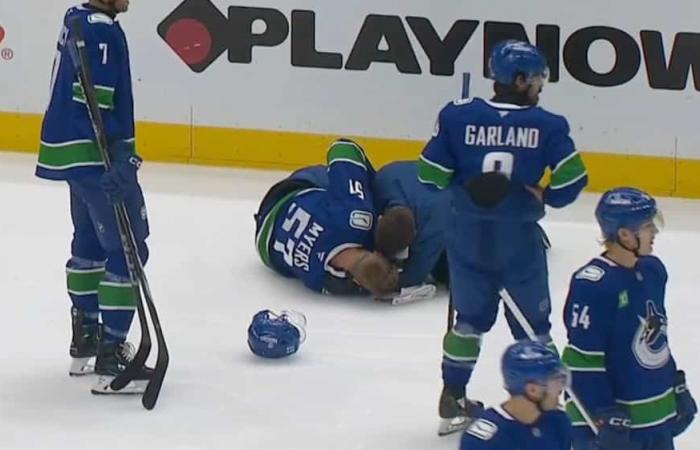 Otra lesión que avergüenza a los Canucks