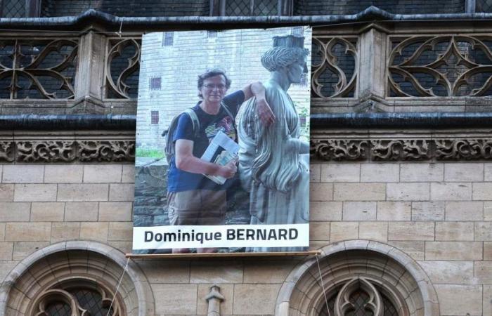 un año después del asesinato de Dominique Bernard, su esposa confía