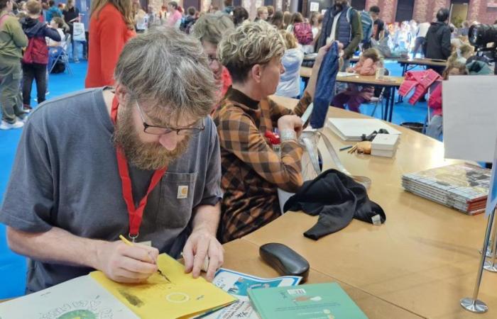 Jean-Baptiste Drouot, el favorito de los niños en la Feria del Libro Juvenil