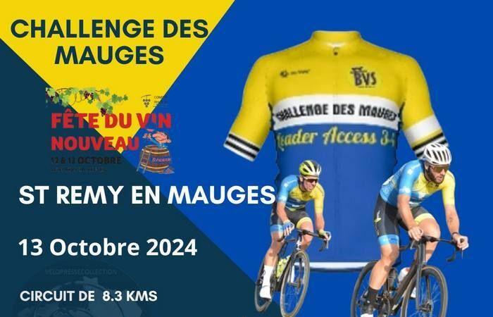 St Rémy En Mauges Challenge Des Mauges 13 de octubre de 2024 participantes en la carrera ciclista