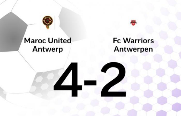 Maroc United Antwerp vence a Warriors tras triplete B. Degirmenci (Amberes)