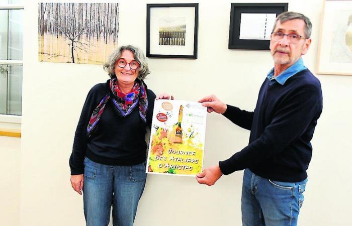 Cuarto día de talleres de artistas en Larreule