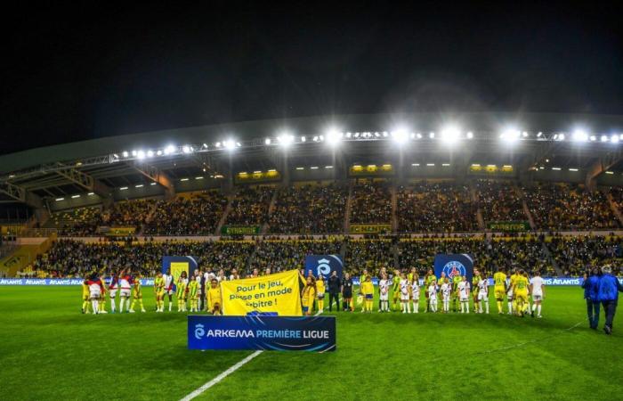 El partido entre Nantes y PSG bate un récord de asistencia a un partido de la Arkema Premier League – Première League – J4 ​​- FC Nantes – PSG (V) (0-1)