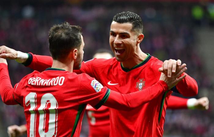 Ronaldo marca contra Polonia después de 17 años, Portugal continúa su racha ganadora