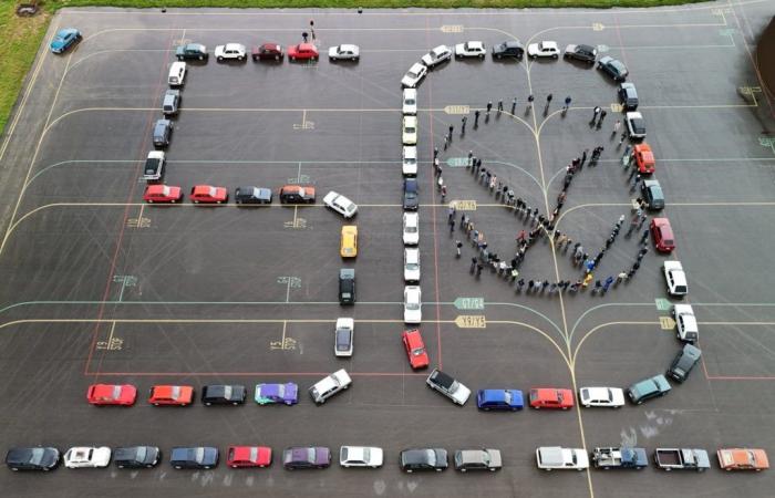 Los aficionados al Golf 1 se reunieron el domingo en Bressaucourt para celebrar el 50º aniversario del coche de carreras alemán