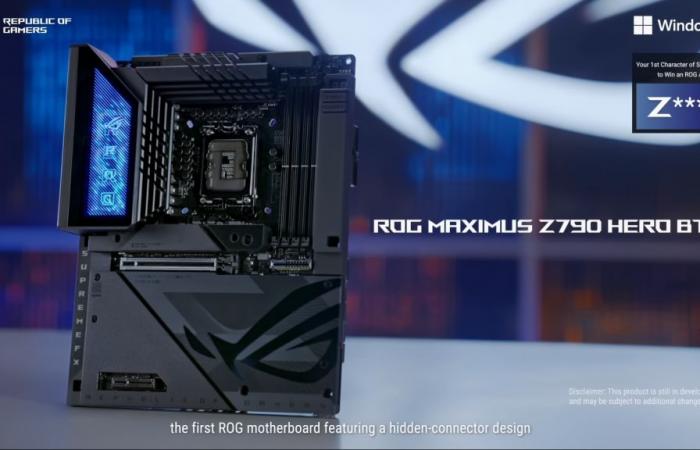 ASUS anuncia actualizaciones “emocionantes” para la placa base Z890 BTF próximamente