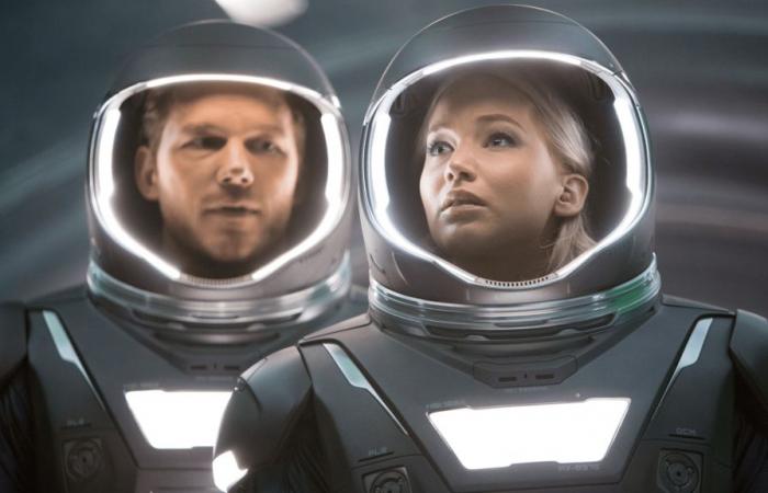 La controvertida película de Chris Pratt y Jennifer Lawrence se transmite gratis