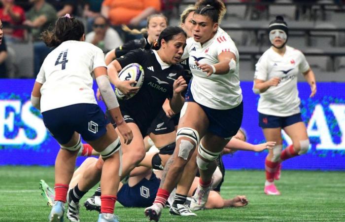 La selección francesa de rugby femenino finaliza la WXV con una derrota ante Nueva Zelanda