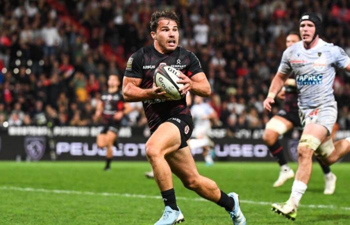 El estratosférico Antoine Dupont, que firma tres tries en 9 minutos para su regreso al Top 14