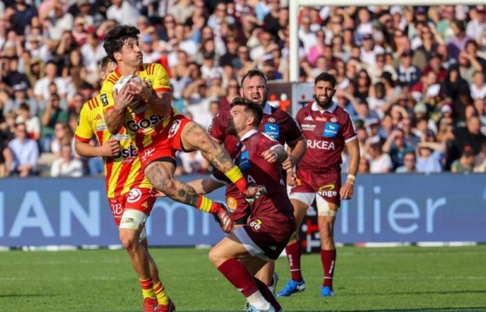 Top 14: la USAP duramente castigada en Burdeos