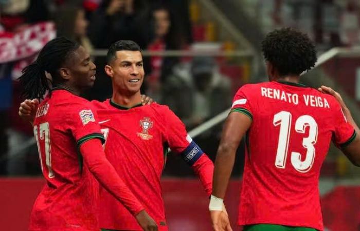 Ronaldo marca contra Polonia después de 17 años, Portugal continúa su racha ganadora