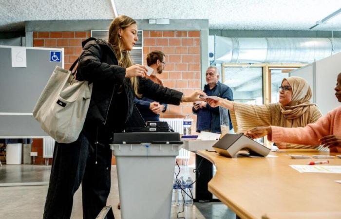 Los primeros resultados caen en Valonia y Bruselas.