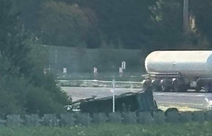 ÚLTIMA HORA – Accidente en la autopista 20/73 cerca del puente Pierre Laporte en Lévis