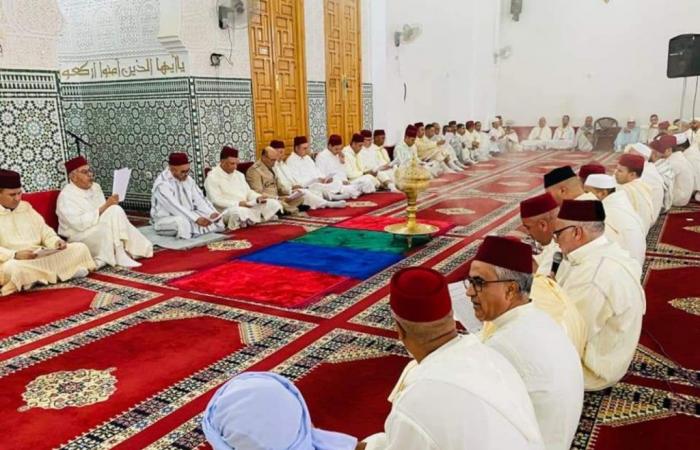 Conmemoración del aniversario de la muerte del rey Hassan II en la antigua mezquita (fotos)