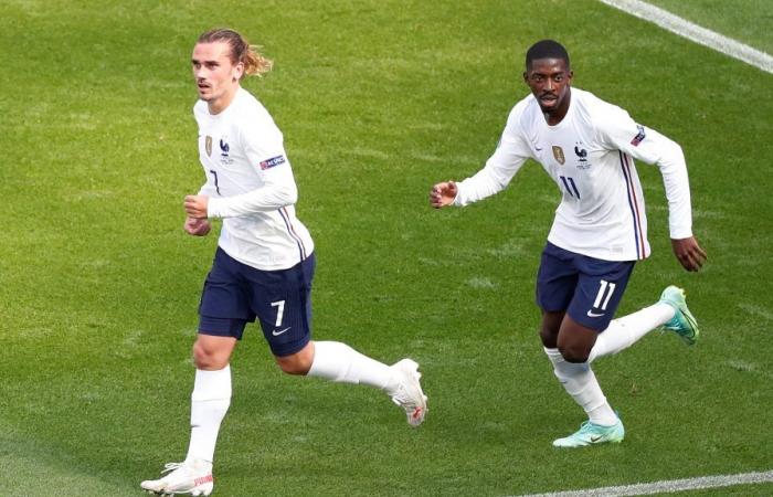 Cómo Dembélé heredó el número 7 de Griezmann