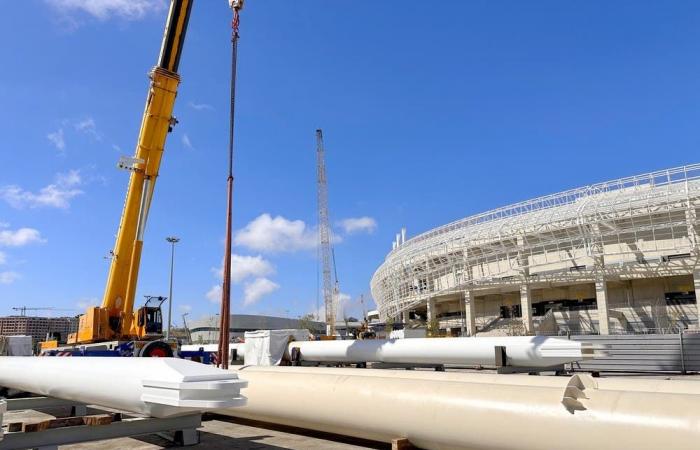 Las obras del Gran Estadio de Tánger se encuentran muy avanzadas