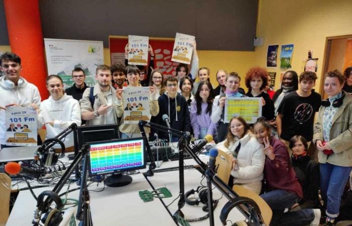 Una semana de radio en directo con más de 150 retransmisiones para este instituto de Eure-et-Loir