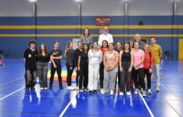 Las residencias de ancianos Cœur d’Hérault celebran sus Olimpiadas en la escuela secundaria agrícola