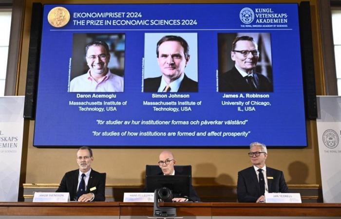 El Nobel de Economía otorgado a tres investigadores por su trabajo sobre las diferencias de prosperidad entre Estados