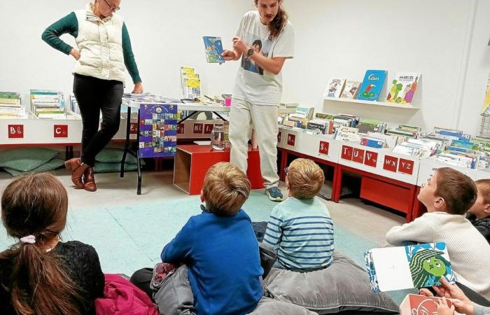 La biblioteca Landivisiau presenta los libros que compiten por el Prix des Embouquineurs