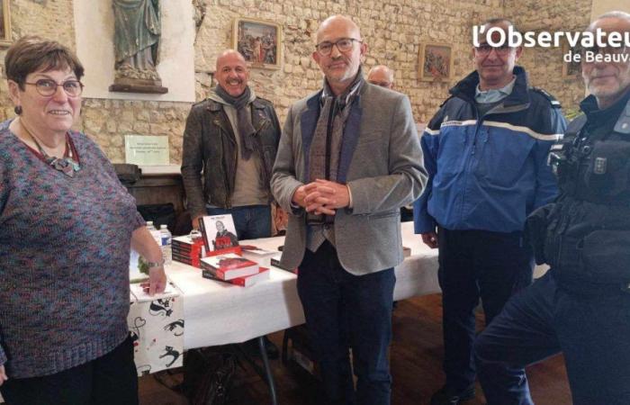 La feria del libro Hermes, dedicada a las historias reales de Marc Verillotte de RAID y Massoumeh Raouf, un refugiado iraní en Francia