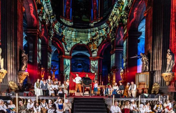 Paris Cœur de Lumières, el mayor espectáculo de luz y sonido en vivo llega a la iglesia de Saint-Sulpice