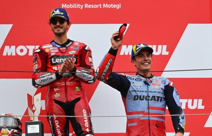 ¿Está Marc Márquez en dificultades cuando sólo quedan 4 motores Ducati?