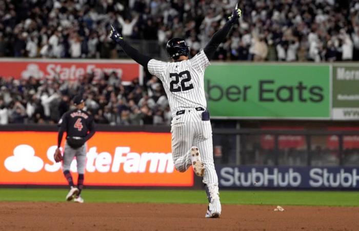 los Yankees ganan el 1er juego contra los Guardianes, 5 a 2