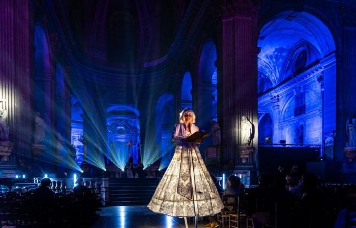 Paris Cœur de Lumières, el mayor espectáculo de luz y sonido en vivo llega a la iglesia de Saint-Sulpice