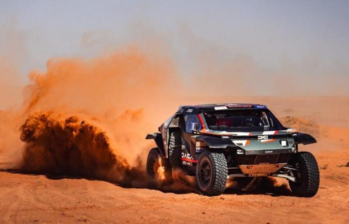 Dacia firma un primer doblete con Al Attiyah y Loeb