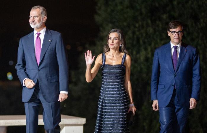 Felipe VI y Letizia en Barcelona, ​​entrega de premios y unidad española