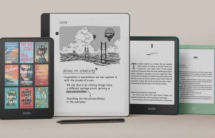 Amazon acaba de lanzar cuatro nuevos Kindles, incluido un modelo en color. aquí está la noticia