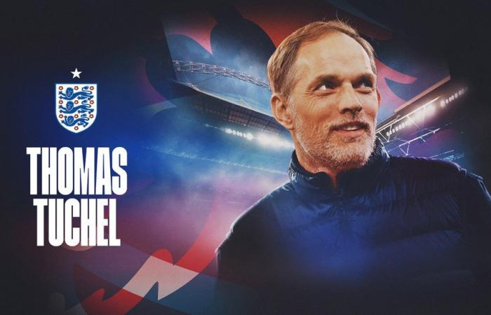 Thomas Tuchel nombrado entrenador senior masculino de Inglaterra