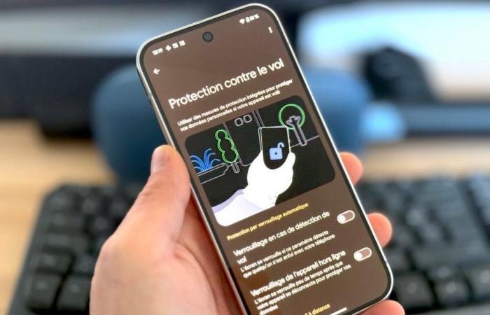 Tu smartphone Android 15 no está protegido contra robos por defecto