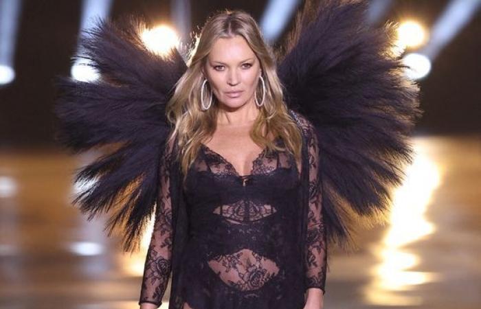 Kate Moss hace su debut en la pasarela de Victoria’s Secret: el famoso desfile regresa después de seis años