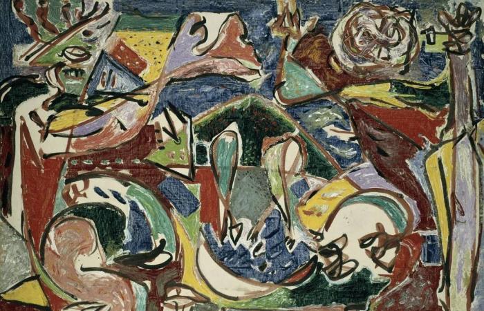 En París, una gran retrospectiva sobre los primeros años de Jackson Pollock