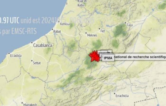 Un terremoto superficial sacude la región