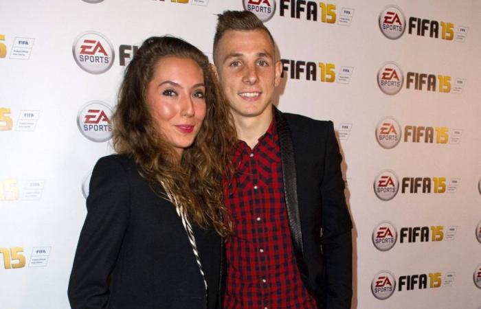 Tiziri Digne y su esposo Lucas Digne anuncian el nacimiento de su tercer hijo